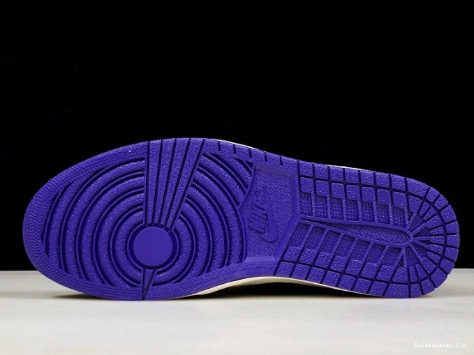 Bmlin shoes Purple Court 1 Air 555088-501 Jordan 0731